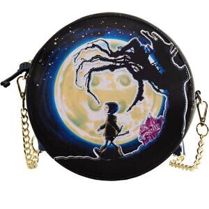 Laika Coraline Moon Loungefly Crossbody Bag GITD